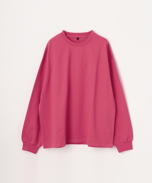 coca（coca）（コカ）の「【WEB限定セール】メンズヘビーウェイトオーバーロンT（Tシャツ/カットソー・メンズ・ホワイト/グレー/ブラック/ブルー/グレイッシュベージュ/ピンク・M/XL/L）」の6枚目の写真