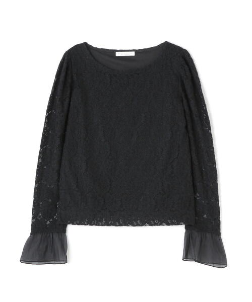 PROPORTION BODY DRESSING（プロポーションボディドレッシング）の「レースカットソー / 1213260803（Tシャツ/カットソー・レディース・ブラック/ホワイト系その他・FREE）」の3枚目の写真
