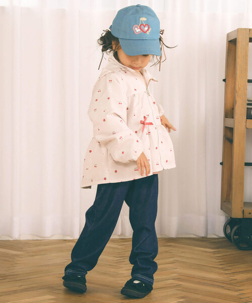 SLAP SLIP（スラップスリップ）の「ティアード切替フード収納付きジャケット(80~130cm)（ブルゾン・キッズ・パープル/ピンク系その他・90cm/130cm/120cm/100cm/110cm/80ｃｍ）」の22枚目の写真