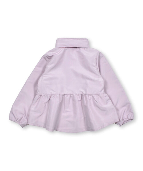 SLAP SLIP（スラップスリップ）の「ティアード切替フード収納付きジャケット(80~130cm)（ブルゾン・キッズ・パープル/ピンク系その他・90cm/130cm/120cm/100cm/110cm/80ｃｍ）」の6枚目の写真