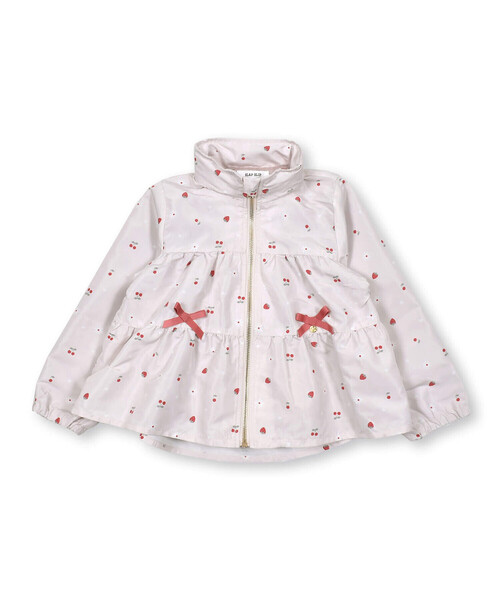 SLAP SLIP（スラップスリップ）の「ティアード切替フード収納付きジャケット(80~130cm)（ブルゾン・キッズ・パープル/ピンク系その他・90cm/130cm/120cm/100cm/110cm/80ｃｍ）」の13枚目の写真