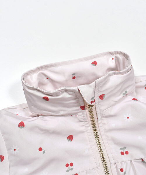 SLAP SLIP（スラップスリップ）の「ティアード切替フード収納付きジャケット(80~130cm)（ブルゾン・キッズ・パープル/ピンク系その他・90cm/130cm/120cm/100cm/110cm/80ｃｍ）」の15枚目の写真