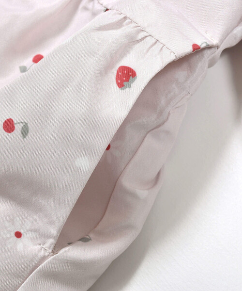 SLAP SLIP（スラップスリップ）の「ティアード切替フード収納付きジャケット(80~130cm)（ブルゾン・キッズ・パープル/ピンク系その他・90cm/130cm/120cm/100cm/110cm/80ｃｍ）」の18枚目の写真