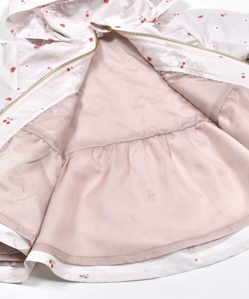 SLAP SLIP（スラップスリップ）の「ティアード切替フード収納付きジャケット(80~130cm)（ブルゾン・キッズ・パープル/ピンク系その他・90cm/130cm/120cm/100cm/110cm/80ｃｍ）」の20枚目の写真