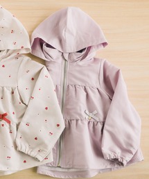 ティアード切替フード収納付きジャケット(80~130cm)