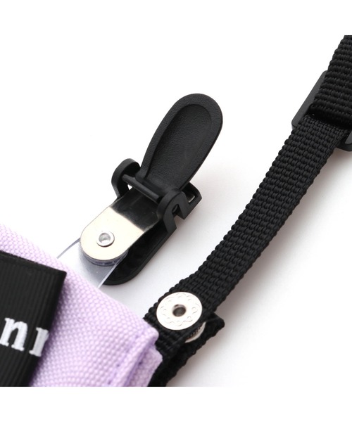 JENNI（ジェニィ）の「リボン付きマルチポケット（ショルダーバッグ・キッズ・サックスブルー/ラベンダー/ブラック・F）」の18枚目の写真