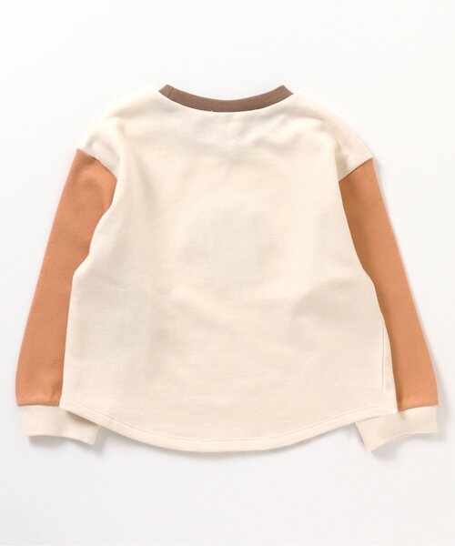 apres les cours（アプレレクール）の「バラエティモチーフTシャツ（Tシャツ/カットソー・キッズ・ブラウン/レインボー/ベージュ/ラベンダー・110/130/90/120/80/100）」の20枚目の写真