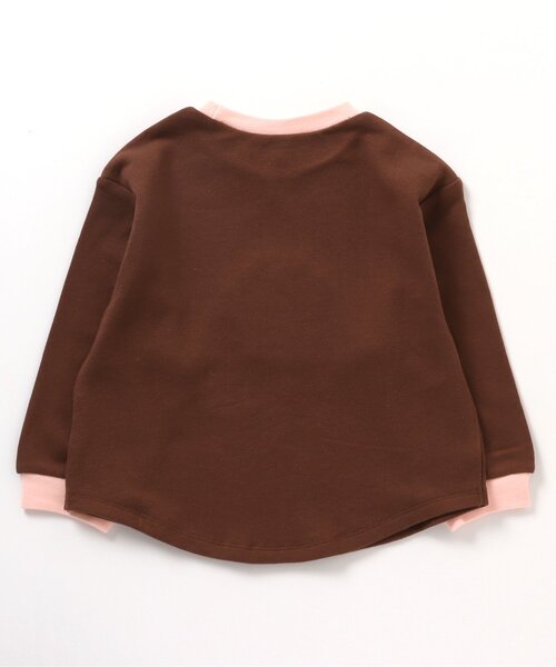 apres les cours（アプレレクール）の「バラエティモチーフTシャツ（Tシャツ/カットソー・キッズ・ブラウン/レインボー/ベージュ/ラベンダー・110/130/90/120/80/100）」の21枚目の写真