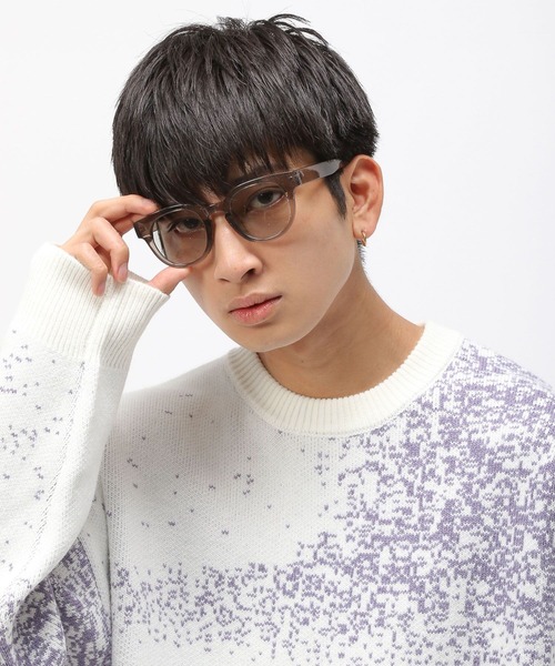 Anui（アニュイ）の「【UNISEX】クリアカラーサングラス（サングラス・レディース・グレー/ブラウン系その他2・FREE）」の3枚目の写真