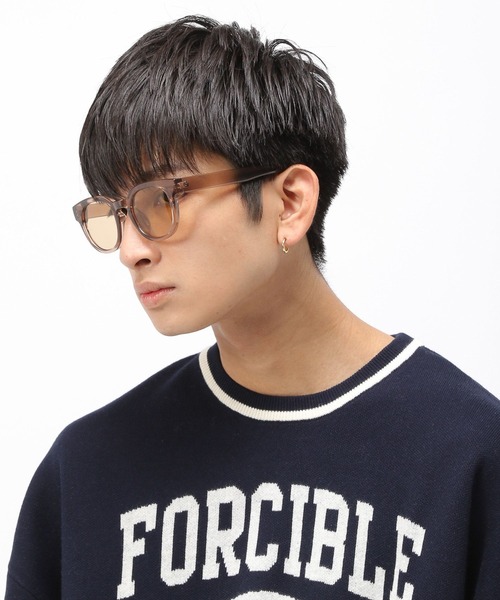 Anui（アニュイ）の「【UNISEX】クリアカラーサングラス（サングラス・レディース・グレー/ブラウン系その他2・FREE）」の8枚目の写真