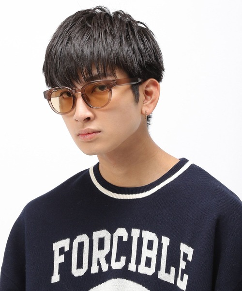 Anui（アニュイ）の「【UNISEX】クリアカラーサングラス（サングラス・レディース・グレー/ブラウン系その他2・FREE）」の9枚目の写真