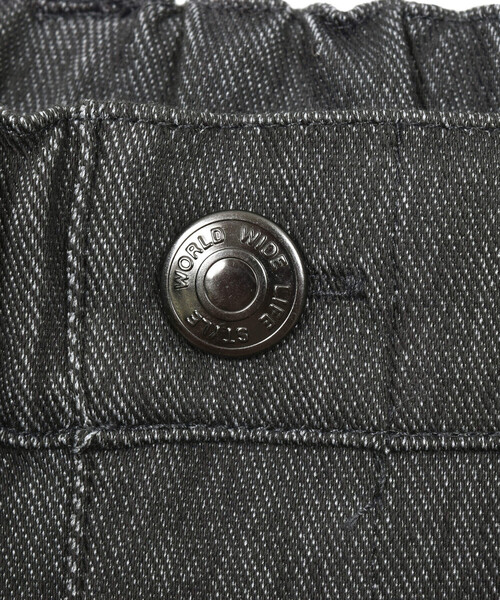 BeBe（ベベ）の「ツイルニットバックロゴプリントパンツ(90～150cm)（その他パンツ・キッズ・ブラック・150cm/110cm/120cm/140cm/130cm/90cm/100cm）」の10枚目の写真