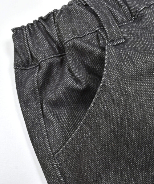 BeBe（ベベ）の「ツイルニットバックロゴプリントパンツ(90～150cm)（その他パンツ・キッズ・ブラック・150cm/110cm/120cm/140cm/130cm/90cm/100cm）」の11枚目の写真