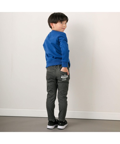 BeBe（ベベ）の「ツイルニットバックロゴプリントパンツ(90～150cm)（その他パンツ・キッズ・ブラック・150cm/110cm/120cm/140cm/130cm/90cm/100cm）」の17枚目の写真