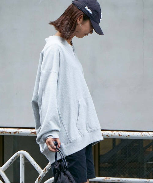 GUNZE(グンゼ)の「■【GUNZE】配色ステッチコンフォータブルスキッパースウェット(スウェット・メンズ・サックスブルー/グレー/アイボリー/ネイビー・X-LARGE/MEDIUM/LARGE)」の21枚目の写真