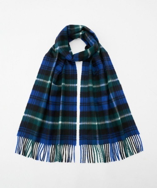 Johnstons of Elgin（ジョンストンズオブエルガン）の「【Johnstons of Elgin / ジョンストンズ オブ エルガン】中判タータンチェック/カシミヤプレーンストール（ストール/ショール・レディース・ホワイト系その他/ベージュ/グリーン系その他/ブルー系その他/グレー/ダークブラウン/ダークグレー/グリーン/ブラウン系その他/ブラック系その他/グレー系その他/ホワイト系その他2/グリーン系その他2/グレー系その他3/ダークネイビー/レッド系その他/オレンジ系/グレー系その他2/ブラック/ブラック×グリーン/ブルー系その他2/チャコールグレー/ブラウン系その他2・00）」の21枚目の写真