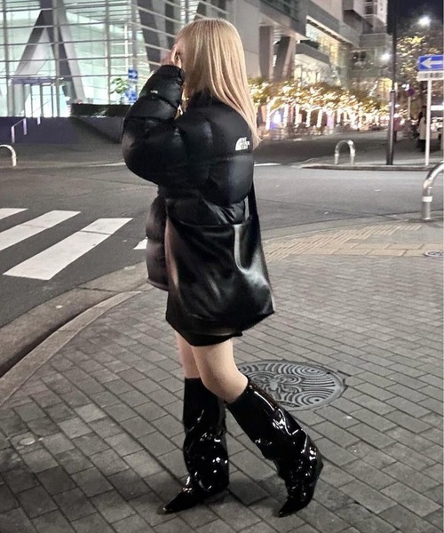 Chick(チック)の「Wrap loose boots / ラップルーズブーツ(ブーツ・レディース・ブラック・24.5/23.5/24)」の18枚目の写真