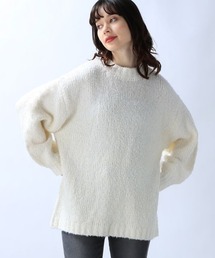 JEANASIS | 2Gスラブプルオーバー/986526(ニット/セーター)