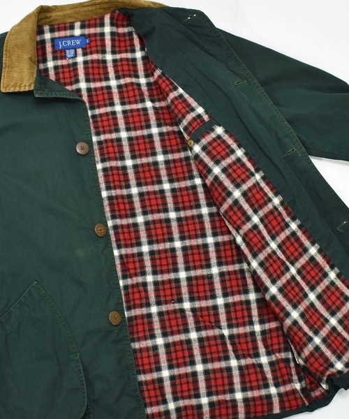 J.CREW（ジェイクルー）の「【ヴィンテージ古着】90's J.CREW / ジェイクルー チェックライナー ハンティングジャケット（その他アウター・メンズ・グリーン・MEDIUM）」の13枚目の写真