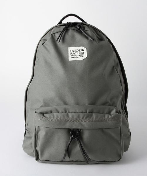 FREDRIK PACKERS（フレドリックパッカーズ）の「[フレドリックパッカーズ]fredrik packers 500D バックパック◆（バックパック/リュック・レディース・ブラック/ライトグレー/オリーブ/ネイビー/グレー/ベージュ/オフホワイト/ケリー/マスタード/ナチュラル・フリー）」の13枚目の写真