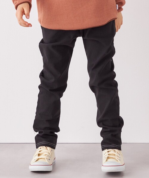 SHIPS any（シップス エニィ）の「SHIPS any: 〈ストレッチ〉 裏起毛 パンツ<KIDS>（その他パンツ・キッズ・ネイビー/ブラック/チャコールグレー・L(140-150)/M(125-135)/S(110-120)）」の2枚目の写真