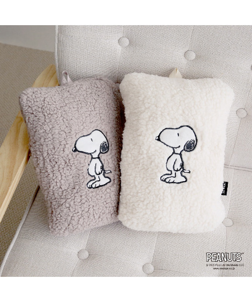セール】【 もふもふSNOOPY 4wayブランケット 】 ひざ掛け
