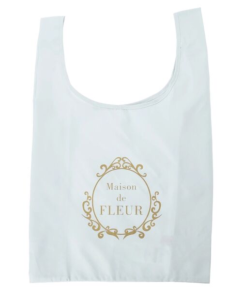 Maison de FLEUR（メゾンドフルール）の「ブランドロゴエコバッグ（エコバッグ/サブバッグ・レディース・ブラック/ミント/アイボリー/ブルー系その他7/ピンク系その他3・FREE）」の19枚目の写真