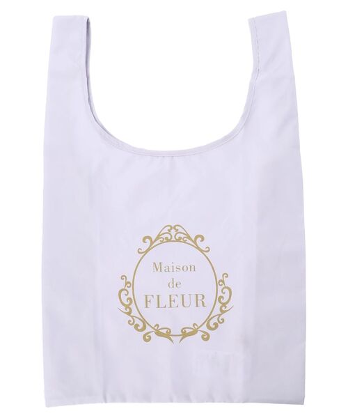 Maison de FLEUR（メゾンドフルール）の「ブランドロゴエコバッグ（エコバッグ/サブバッグ・レディース・ブラック/ミント/アイボリー/ブルー系その他7/ピンク系その他3・FREE）」の8枚目の写真