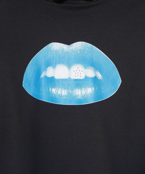 X-girl（エックスガール）の「LIP DRESS（ワンピース・レディース・ブラック/ホワイト・S/M）」の7枚目の写真