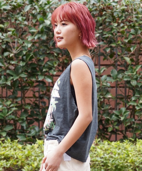 ROXY（ロキシー）の「ROXY/ロキシー タンクトップ ARJZT07864（タンクトップ・レディース・ホワイト/ブラック・M/S）」の12枚目の写真