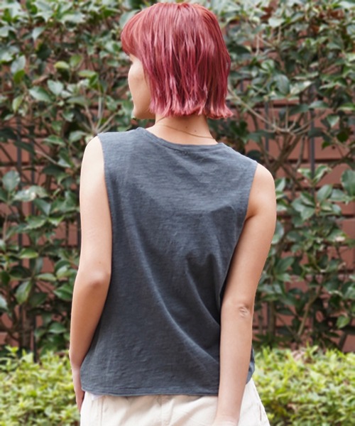 ROXY（ロキシー）の「ROXY/ロキシー タンクトップ ARJZT07864（タンクトップ・レディース・ホワイト/ブラック・M/S）」の13枚目の写真