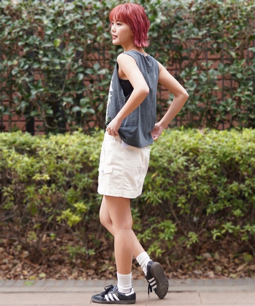 ROXY（ロキシー）の「ROXY/ロキシー タンクトップ ARJZT07864（タンクトップ・レディース・ホワイト/ブラック・M/S）」の4枚目の写真