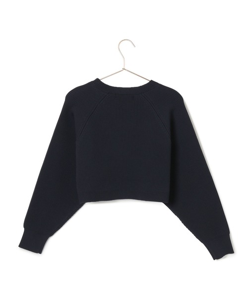 ROPE' PICNIC(ロペピクニック)の「スポンディッシュショートカーディガン(カーディガン/ボレロ・レディース・ネイビー/キナリ・38)」の5枚目の写真