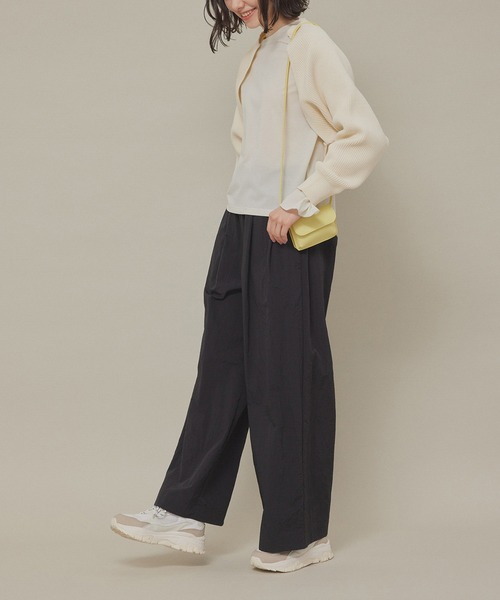 ROPE' PICNIC(ロペピクニック)の「スポンディッシュショートカーディガン(カーディガン/ボレロ・レディース・ネイビー/キナリ・38)」の16枚目の写真