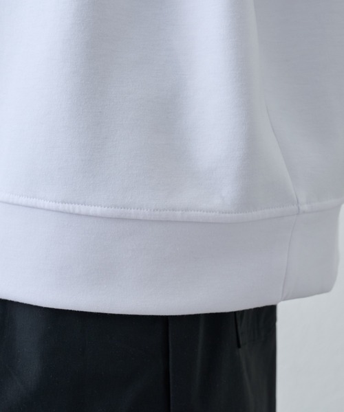 COLONY 2139(コロニートゥーワンスリーナイン)の「G.Y.M リンバーダンボールハーフジップ(Tシャツ/カットソー・メンズ・ホワイト/ブラック・MEDIUM/LARGE)」の16枚目の写真