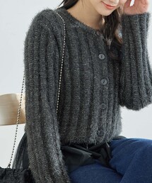 ROPE' PICNIC | 【一部店舗限定】2WAY/ラメフェザーカーディガン(カーディガン/ボレロ)