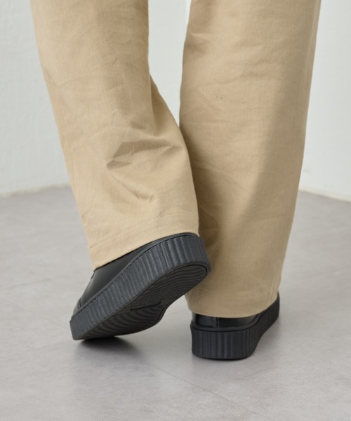 COLONY 2139（コロニートゥーワンスリーナイン）の「シンセティックレザー厚底スニーカー（スニーカー・メンズ・ブラック・MEDIUM/LARGE）」の4枚目の写真