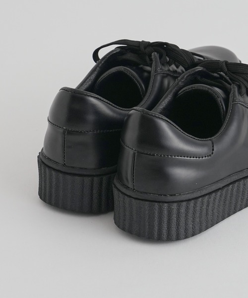 COLONY 2139（コロニートゥーワンスリーナイン）の「シンセティックレザー厚底スニーカー（スニーカー・メンズ・ブラック・MEDIUM/LARGE）」の7枚目の写真