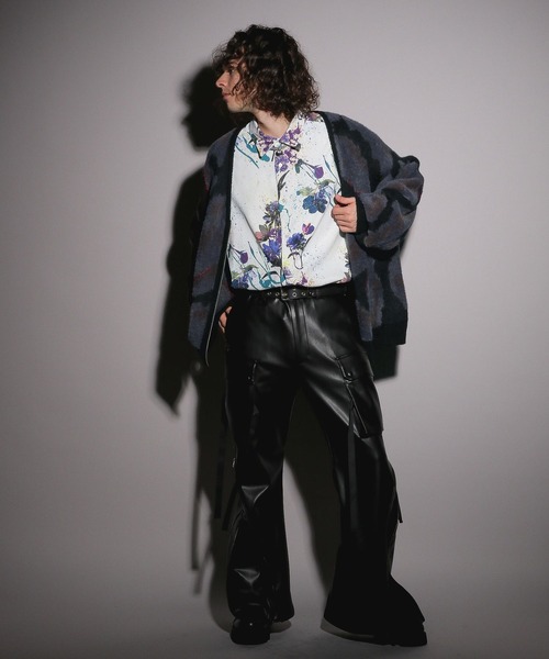 HARE(ハレ)の「【UNDER GROUND MODE】スプラッシュガラシャツ(HARE)(シャツ/ブラウス・メンズ・ブラック/ホワイト・MEDIUM/SMALL)」の10枚目の写真