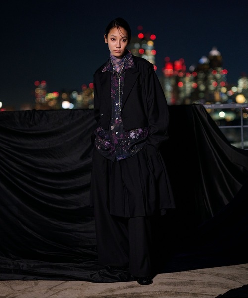 HARE(ハレ)の「【UNDER GROUND MODE】スプラッシュガラシャツ(HARE)(シャツ/ブラウス・メンズ・ブラック/ホワイト・MEDIUM/SMALL)」の3枚目の写真