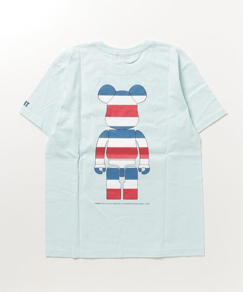 BE@RBRICK×TMT HEAVY JERSEY S/SL TEE(TRICOLOR)（Tシャツ/カットソー）｜TMT（ティーエムティー）