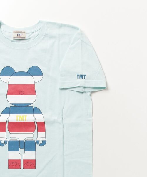 BE@RBRICK×TMT HEAVY JERSEY S/SL TEE(TRICOLOR)（Tシャツ/カットソー）｜TMT（ティーエムティー）