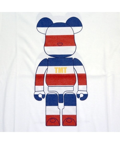BE@RBRICK×TMT HEAVY JERSEY S/SL TEE(TRICOLOR)（Tシャツ/カットソー）｜TMT（ティーエムティー）