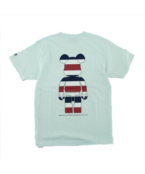 BE@RBRICK×TMT HEAVY JERSEY S/SL TEE(TRICOLOR)（Tシャツ/カットソー）｜TMT（ティーエムティー）