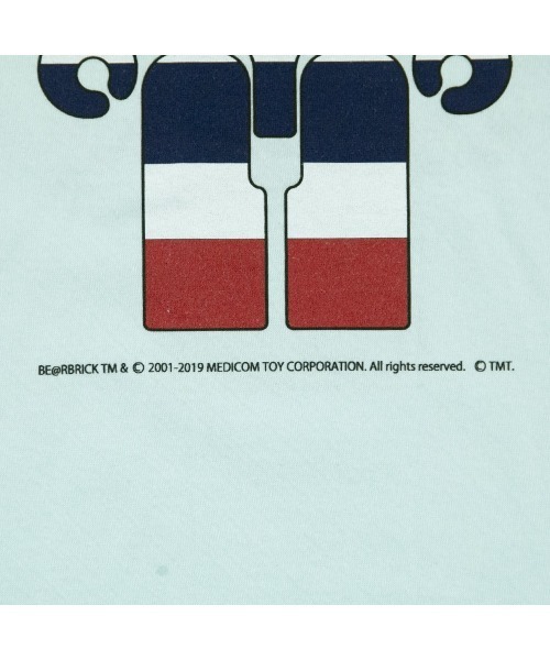 BE@RBRICK×TMT HEAVY JERSEY S/SL TEE(TRICOLOR)（Tシャツ/カットソー）｜TMT（ティーエムティー）