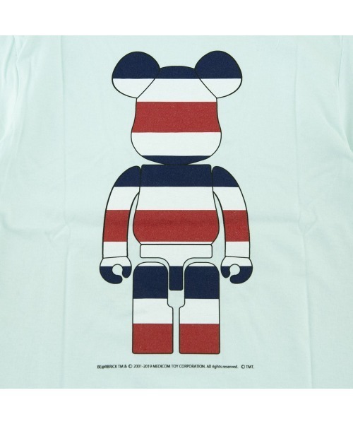 BE@RBRICK×TMT HEAVY JERSEY S/SL TEE(TRICOLOR)（Tシャツ/カットソー）｜TMT（ティーエムティー）