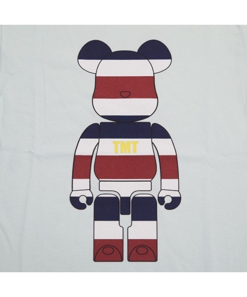 BE@RBRICK×TMT HEAVY JERSEY S/SL TEE(TRICOLOR)（Tシャツ/カットソー）｜TMT（ティーエムティー）