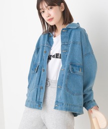 OMNES | ユニセックスビッグシルエット デニムジャケット(デニムジャケット)