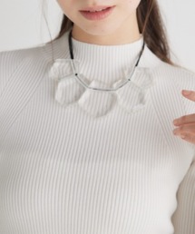 rienda（リエンダ）の「クリアビッグネックレス（ネックレス）」