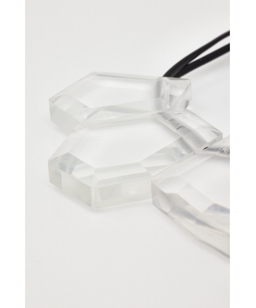 rienda（リエンダ）の「クリアビッグネックレス（ネックレス・レディース・クリア・FREE）」の4枚目の写真